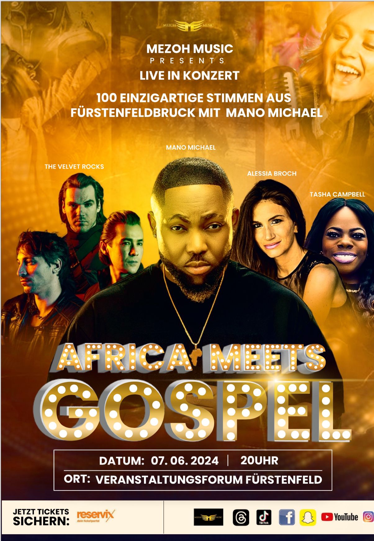 AFRICA MEETS GOSPEL : (FIRST EVENT)